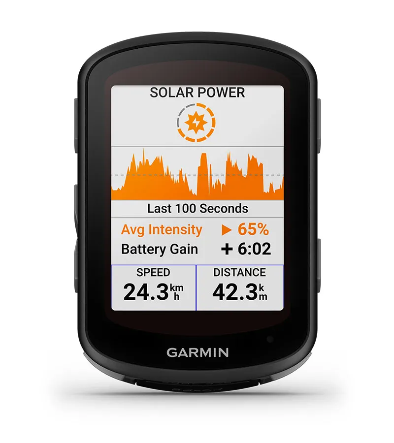 Garmin Edge 540 Solar GPS Device- Device Only-5